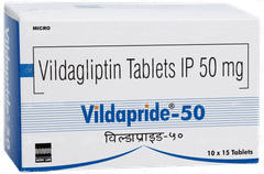 Vildapride 50 Tablet 15