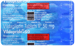 Vildapride 50 Tablet 15
