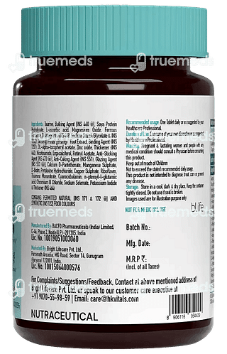 Hk Vitals Multivitamin Tablet 30