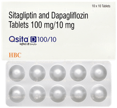 Qsita D 100/10 Tablet 10