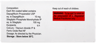 Qsita D 100/10 Tablet 10