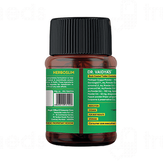 Dr. Vaidya's Herboslim Tablet 30