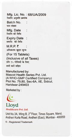 Telzox Ch Tablet 15 Telzox Ch Tablet 15