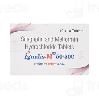 Ignalis M Ir 50/500 Tablet 10