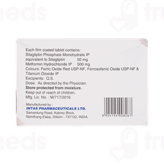 Ignalis M Ir 50/500 Tablet 10 Ignalis M Ir 50/500 Tablet 10