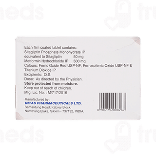 Ignalis M Ir 50/500 Tablet 10