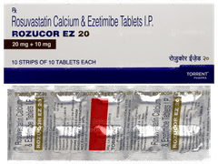 Rozucor Ez 20 Tablet 10 Rozucor Ez 20 Tablet 10