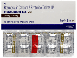 Rozucor Ez 20 Tablet 10