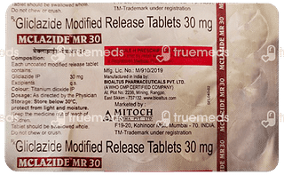 Mclazide Mr 30 MG Tablet 15