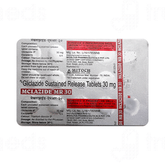 Mclazide Mr 30 Tablet 15 Mclazide Mr 30 Tablet 15