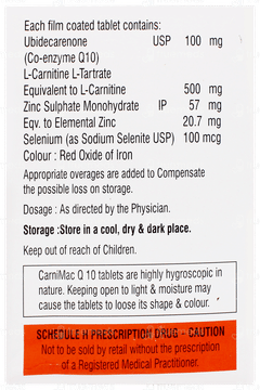 Carnimac Q 10 Tablet 10