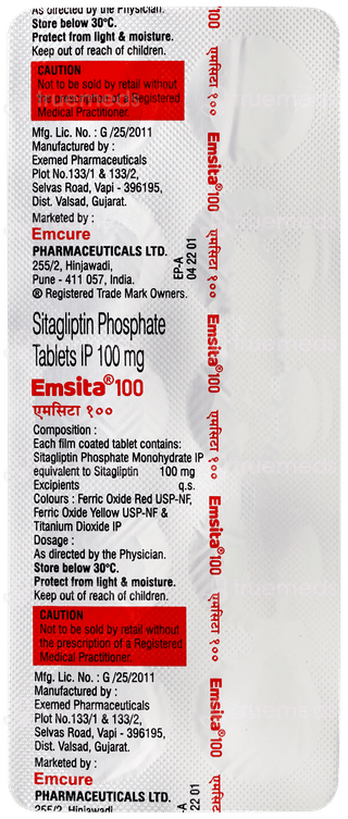 Emsita 100 Tablet 10