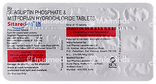 Sitared M 50/1000 MG Tablet 15