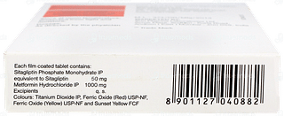 Sitared M 50/1000 Tablet 15