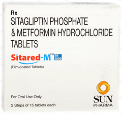 Sitared M 50/1000 Tablet 15 Sitared M 50/1000 Tablet 15
