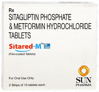 Sitared M 50/1000 Tablet 15