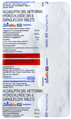 Zavamet Dp 100/500/10 Tablet 10
