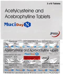 Muciday N Tablet 10