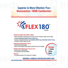 Flex 180 Collagen Type 2 Complex Tablet 30