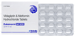Zukanorm M 500 Tablet 20