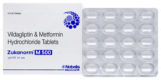 Zukanorm M 500 Tablet 20