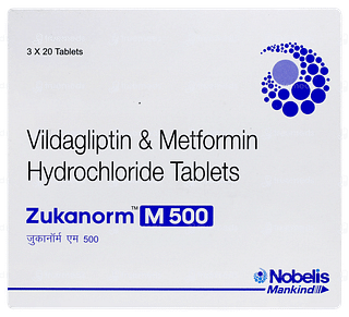 Zukanorm M 500 Tablet 20