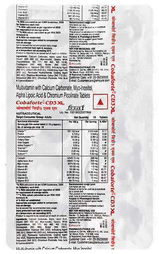 Cobaforte Cd3 Xl Tablet 10