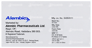 Sitalembic D Tablet 15