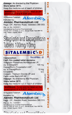 Sitalembic D Tablet 15 Sitalembic D Tablet 15