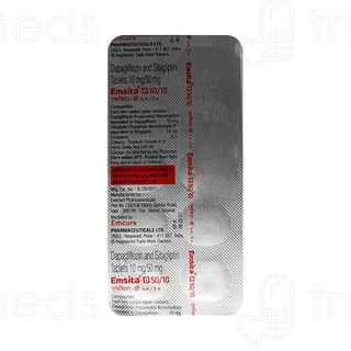 Emsita D 50/5 MG Tablet 10