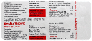 Emsita D 10/100 Tablet 10