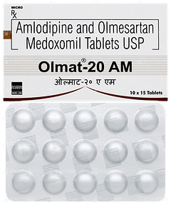 Olmat 20 Am Tablet 15