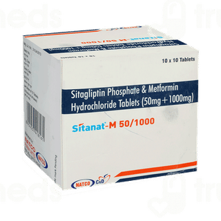 Sitanat M 50/1000 Mg Tablet 10