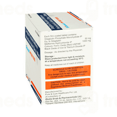 Sitanat M 50/1000 Mg Tablet 10