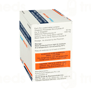Sitanat M 50/1000 Mg Tablet 10
