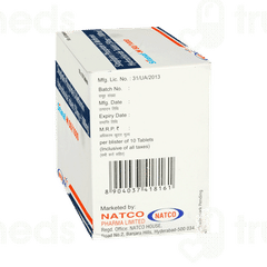 Sitanat M 50/1000 Mg Tablet 10