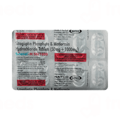 Sitanat M 50/1000 Mg Tablet 10