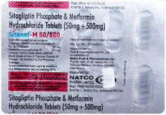 Sitanat M 50/500 Tablet 10