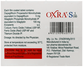 Oxra S 5/100 Tablet 15