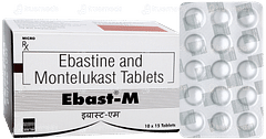 Ebast M Tablet 15