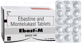 Ebast M Tablet 15