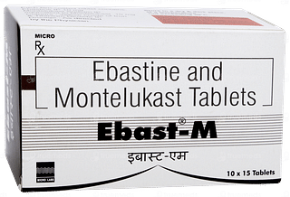 Ebast M Tablet 15