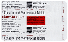 Ebast M Tablet 15 Ebast M Tablet 15