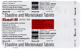 Ebast M Tablet 15