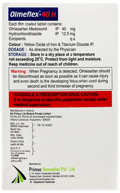 Olmeflex 40 H Tablet 15
