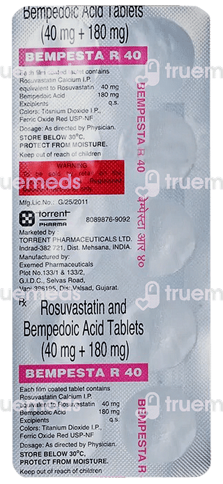 Bempesta R 180/40 MG Tablet 10