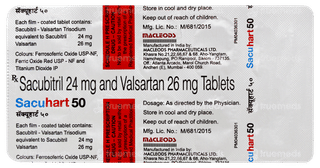 Sacuhart 50 Tablet 10
