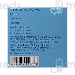 Tergra M 50/500 MG Tablet 10