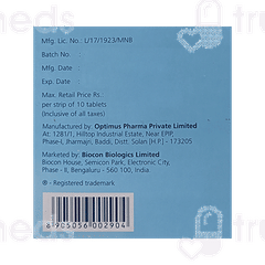 Tergra M Forte 50/1000 MG Tablet 10