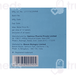 Tergra M Forte 50/1000 MG Tablet 10